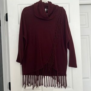 Maroon NY Collection sweater (M)